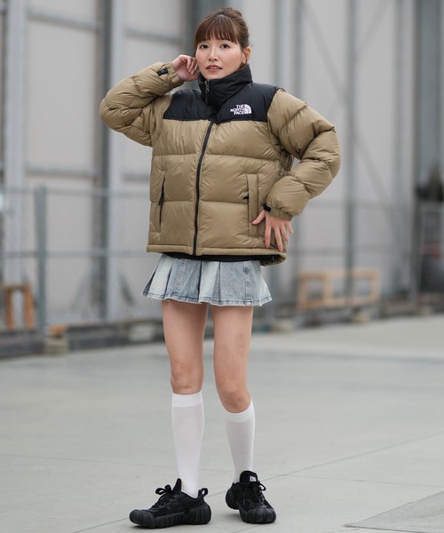 【S】超美品 ザノースフェイス ヌプシ ダウンジャケット THE NORTH FACE / ザ・ノース・フェイス WHITE LABEL NOVELTY NUPTSE