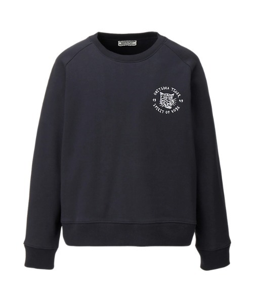 スウェットトップス ·͜·♡様 スウェットライク衿付きロゴプルオーバー（ニット/セーター） | ZAMPA