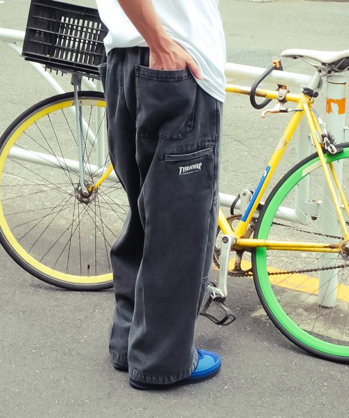 THRASHER(スラッシャー)の「WORK EASY PANTS/スラッシャーワークイージーパンツ(その他パンツ・メンズ・ブルー系その他/ベージュ/ブラック系その他・LARGE/MEDIUM/X-LARGE)」の12枚目の写真