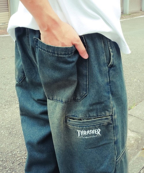 THRASHER(スラッシャー)の「WORK EASY PANTS/スラッシャーワークイージーパンツ(その他パンツ・メンズ・ブルー系その他/ベージュ/ブラック系その他・LARGE/MEDIUM/X-LARGE)」の20枚目の写真