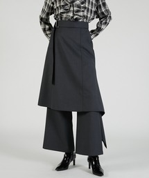 PRANK PROJECT | ドロップヘムレイヤードスカートパンツ / Drop Hem Layered Skirt Pants(その他パンツ)