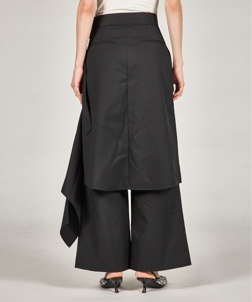 Hal‼️PRANK PROJECT ドロップヘムレイヤードスカートパンツ セール】ドロップヘムレイヤードスカートパンツ / Drop Hem Layered