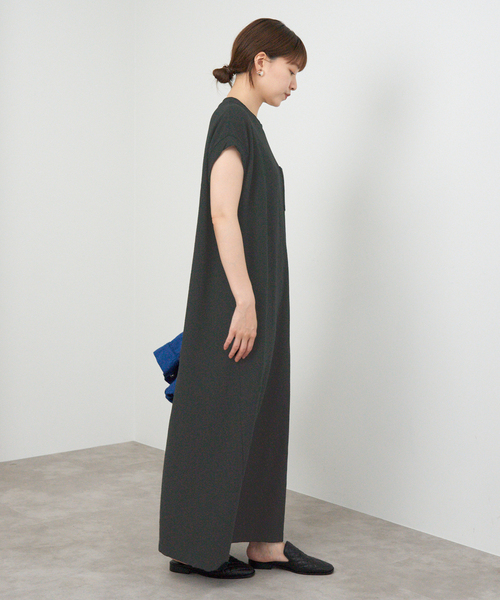 IENA（イエナ）の「《追加》BLACK ポケットTドレス（ワンピース・レディース・ブラック/グレー・38/36）」の16枚目の写真