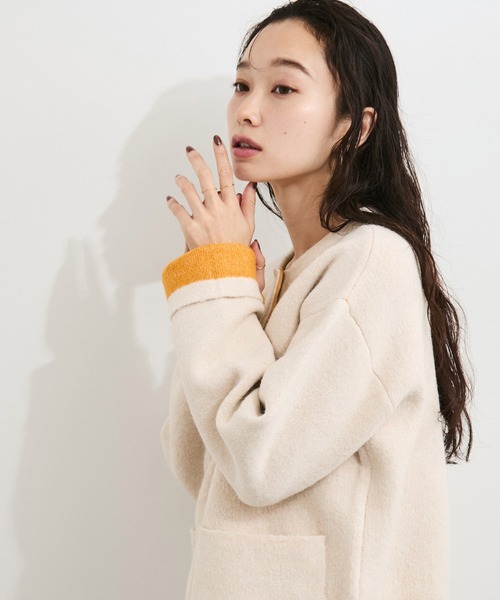 ダブルフェイスカーディガン（カーディガン/ボレロ）｜LE CERCLE par