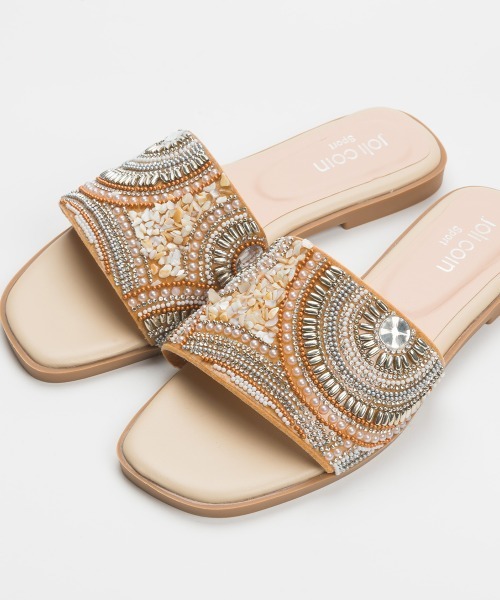 OMNES（オムネス）の「ジョリコアンスポーツ JS-2 サンダル（サンダル・レディース・ベージュ・S/M/L/LL）」の2枚目の写真