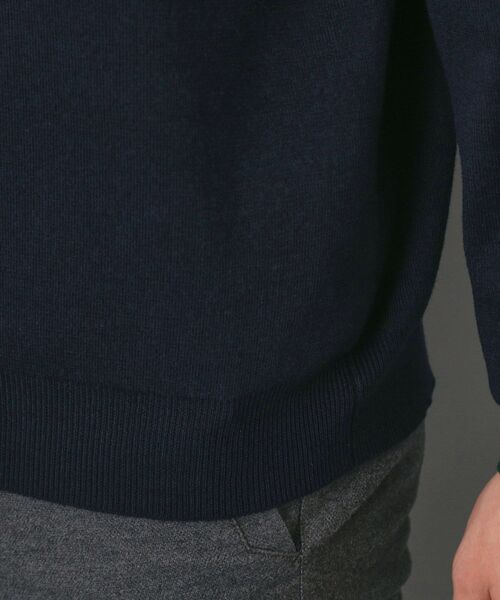 adabat（アダバット）の「【新レーベル ADABAT NAVY】トリコロールクルーニット（ニット/セーター・メンズ・グリーン/レッド系1・50/48/46）」の21枚目の写真