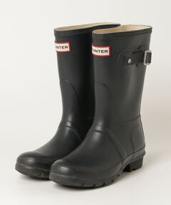 HUNTER ハンター ショート レインブーツ ウィメンズ 26cm ブラック Amazon | [ハンター] レインブーツ 【レディース】 オリジナル