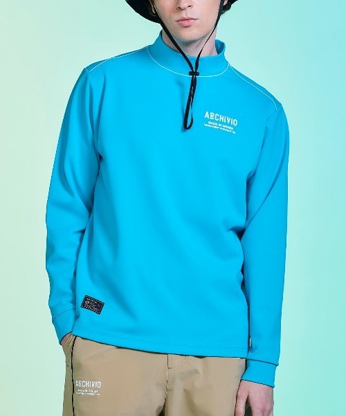 MENS>【メンズ】バックロゴUV速乾プルオーバー（スウェット