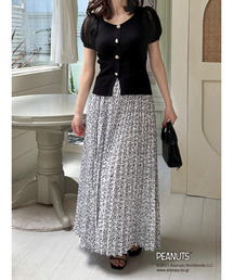 SNOOPY（スヌーピー）の「PEANUTS 小花柄スカート（スカート）」