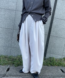 mizuiroind（ミズイロインド）の「[mizuiro ind/ミズイロインド] ワイドカーゴパンツ（カーゴパンツ）」