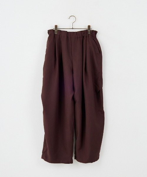 mizuiro ind/ミズイロインド] ワイドカーゴパンツ（カーゴパンツ