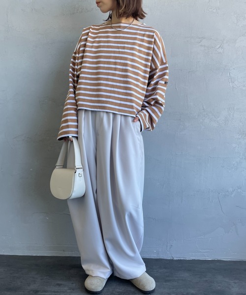 mizuiro ind/ミズイロインド] ワイドカーゴパンツ（カーゴパンツ