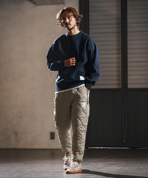 wjk reluxe(ダブルジェーケーリラックス)の「msw1716-dense knit sweat pullover トレーナー(WR25W-24)(スウェット・メンズ・ホワイト/ネイビー/ブラック・XL/L/M/S)」の15枚目の写真