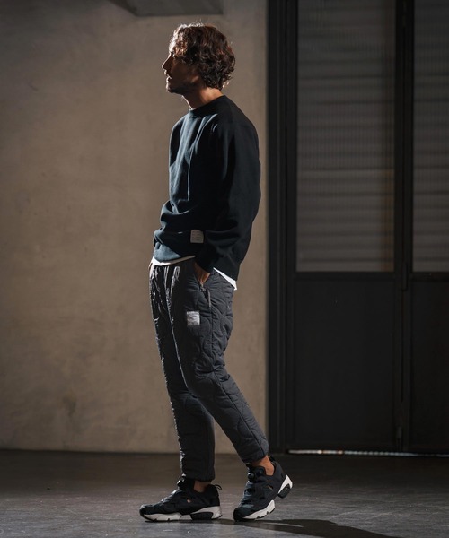 wjk reluxe(ダブルジェーケーリラックス)の「msw1716-dense knit sweat pullover トレーナー(WR25W-24)(スウェット・メンズ・ホワイト/ネイビー/ブラック・XL/L/M/S)」の19枚目の写真