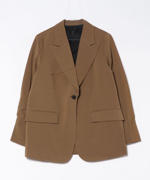 ALLSAINTS(オールセインツ)の「ALASSETT SINGLE BREASTED BLAZER | ALASSETT シングル ブレスト ブレザー(テーラードジャケット・レディース・グリーン系その他・6/8/10/4)」の2枚目の写真