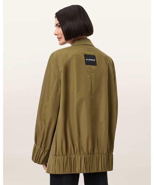 ALLSAINTS(オールセインツ)の「ALASSETT SINGLE BREASTED BLAZER | ALASSETT シングル ブレスト ブレザー(テーラードジャケット・レディース・グリーン系その他・6/8/10/4)」の10枚目の写真