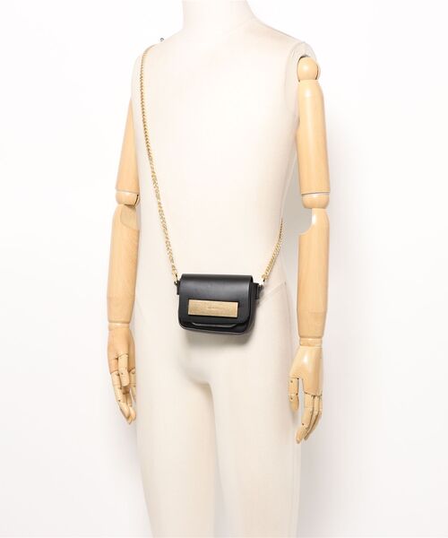 AllSaints Madea Grain Xbody ブラック, ブラック 取寄) オール