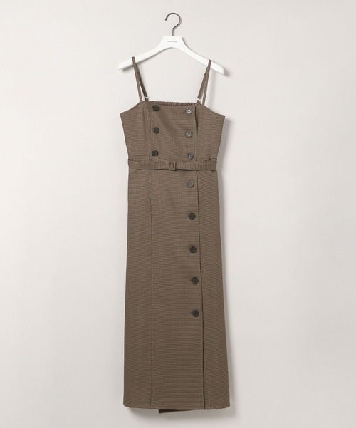 mysty woman（ミスティウーマン）の「トレンチライクキャミワンピース 　583343（ワンピース・レディース・モカ/グレイッシュベージュ/ベージュ・FREE）」の18枚目の写真