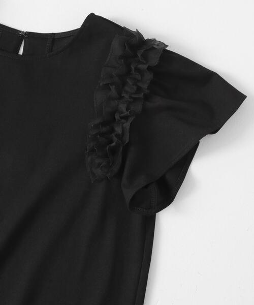 URBAN RESEARCH ROSSO WOMEN（アーバンリサーチ　ロッソ）の「シアードッキングデザインTシャツ（Tシャツ/カットソー・レディース・ホワイト/ブラック・FREE）」の17枚目の写真