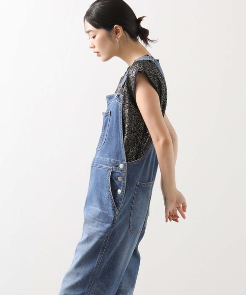 Healthy denim（ヘルシーデニム）の「Ｈｅａｌｔｈｙサロペット（ワンピース・レディース・ブルー系・1）」の2枚目の写真