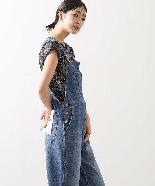 Healthy denim（ヘルシーデニム）の「Ｈｅａｌｔｈｙサロペット（ワンピース・レディース・ブルー系・1）」の3枚目の写真