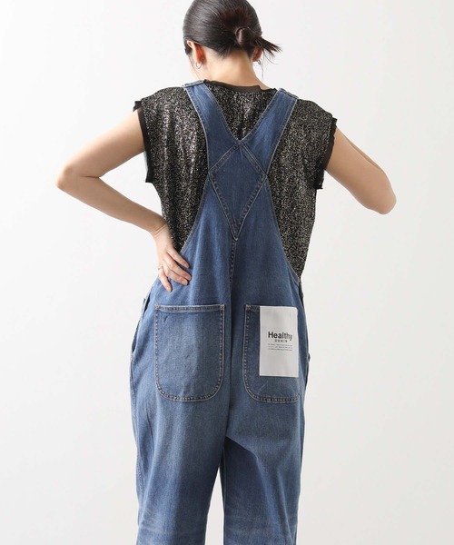 Healthy denim（ヘルシーデニム）の「Ｈｅａｌｔｈｙサロペット（ワンピース・レディース・ブルー系・1）」の4枚目の写真