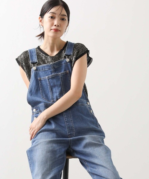 Healthy denim（ヘルシーデニム）の「Ｈｅａｌｔｈｙサロペット（ワンピース・レディース・ブルー系・1）」の9枚目の写真