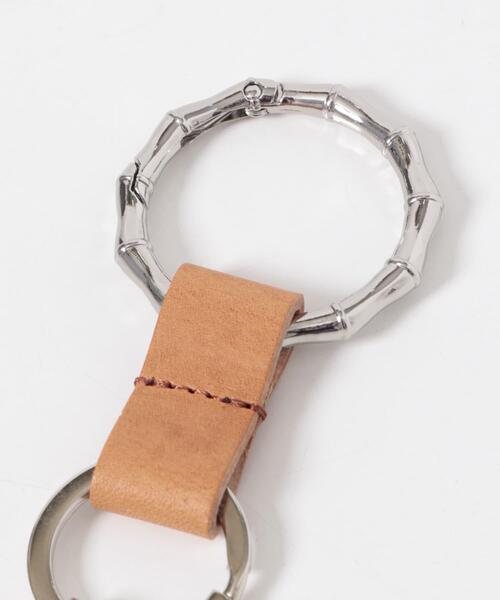 URBAN RESEARCH DOORS（アーバンリサーチドアーズ）の「バンブーカラビナキーリング（その他小物・メンズ・ブラウン/ブラック・-）」の7枚目の写真