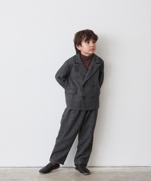 セール】ダブルボタンヘリンボーンセットアップ（スーツセット