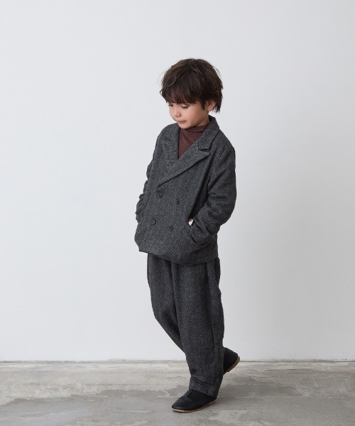 セール】ダブルボタンヘリンボーンセットアップ（スーツセット