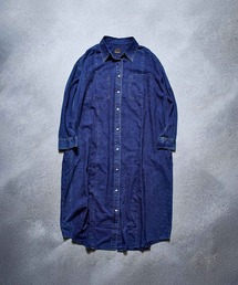 ROSE BUD | 【WEB・一部店舗限定】DENIM LIKE SHIRT DRESS(ワンピース)