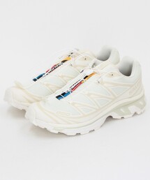 19日限定値下　SALOMON スニーカー ホワイト　24センチ Amazon | [サロモン スニーカーズ] XT-6 ホワイト 24cm
