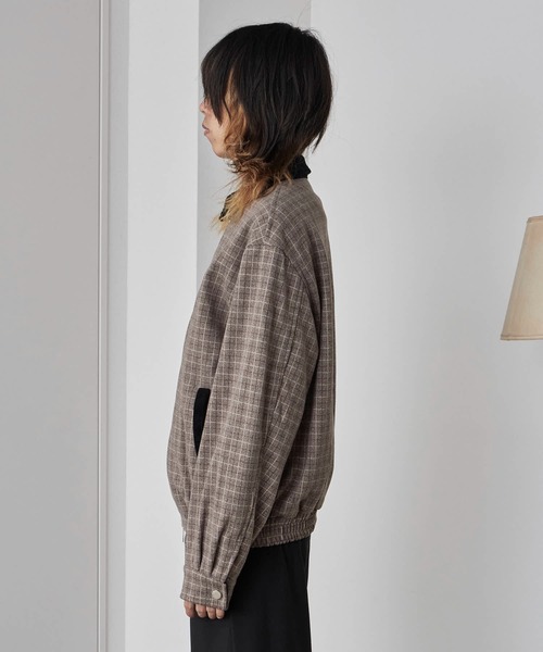 Gingham Check Double-Zip Blouson / ギンガムチェック ダブルジップ