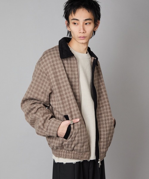 Gingham Check Double-Zip Blouson / ギンガムチェック ダブルジップ
