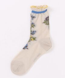 SUPER HAKKA | ラインフラワージャカードソックス(ソックス/靴下)