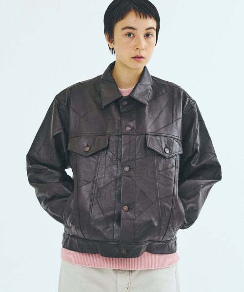 SKOOKUM / スクーカム】417別注Recraft ブルゾン（ライダース