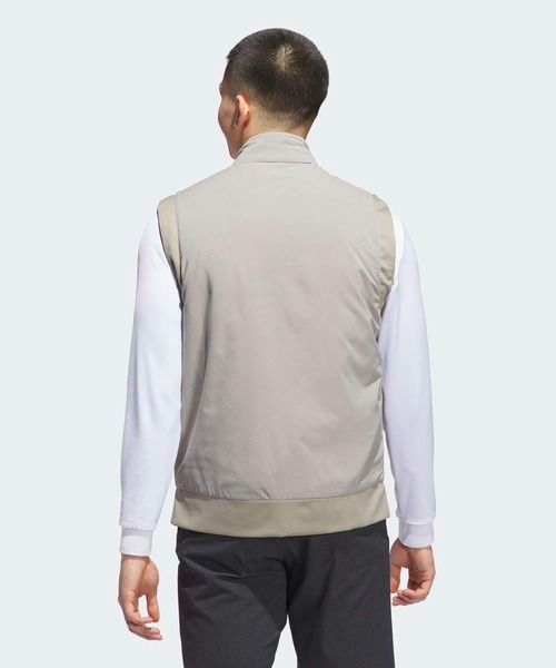 adidas（アディダス）の「アルティメット365 ツアー フロストガード フルジップ ベスト【adidas Golf/アディダスゴルフ】（ダウンベスト・メンズ・ベージュ/ブラック・LARGE/MEDIUM/XX-LARGE/X-LARGE）」の7枚目の写真