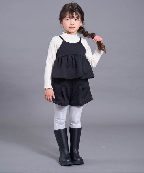 Seraph（セラフ）の「【ジュニア対応】ふんわりショートパンツ（その他パンツ・キッズ・ブラック/ミント/ピンク・80/90/100/110/120/130/140）」の4枚目の写真