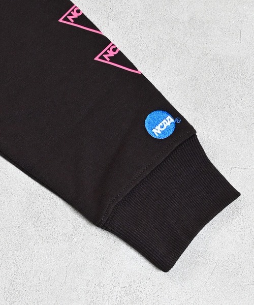 NCAA（エヌシーエーエー）の「【NCAA】別注ロゴスウェット/KIDS(80～120cm)（スウェット・キッズ・キナリ/ブラック/ブラウン・110/100/90/80/120）」の12枚目の写真