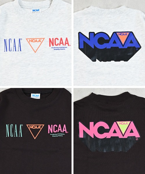 NCAA（エヌシーエーエー）の「【NCAA】別注ロゴスウェット/KIDS(80～120cm)（スウェット・キッズ・キナリ/ブラック/ブラウン・110/100/90/80/120）」の16枚目の写真