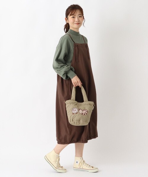 one'sterrace(ワンズテラス)の「FIKA 3WAYキルティングトート(トートバッグ・レディース・グレー系4/ブラック系8/カーキ系5・99)」の18枚目の写真