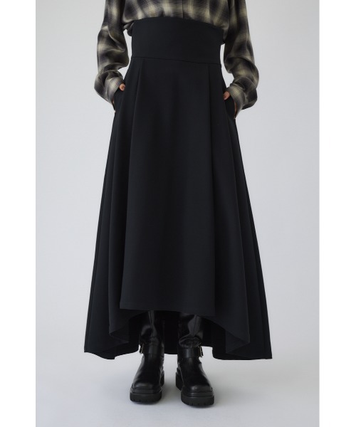 RIM.ARK リムアーク リネンミックスアシメスカート 黒 36 新品未使用 RIM.ARK リムアーク リネンミックスアシメスカート 黒 36 新品未使用