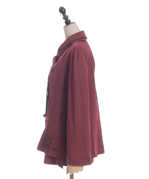 セール】クロス刺繍ケープコート（その他アウター）｜NIBBLE POISON