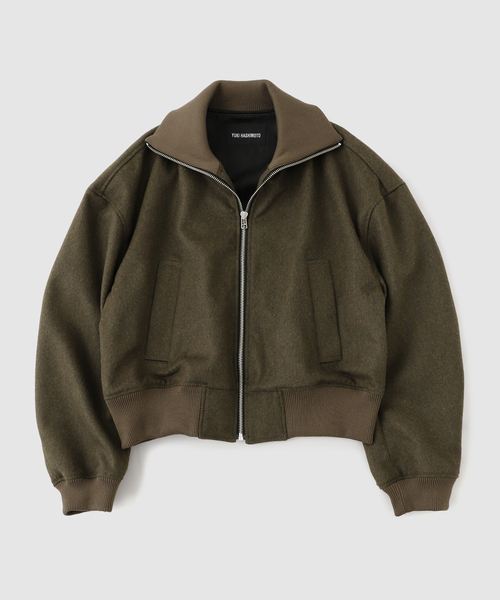 YUKI HASHIMOTO / ユウキハシモト CROPPED FLIGHT JACKET（ブルゾン