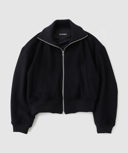 【未使用品】YUKI HASHIMOTO ユウキハシモト ピーコートファー付き YUKI HASHIMOTO - ボンバージャケット - FAUX FUR COLLAR