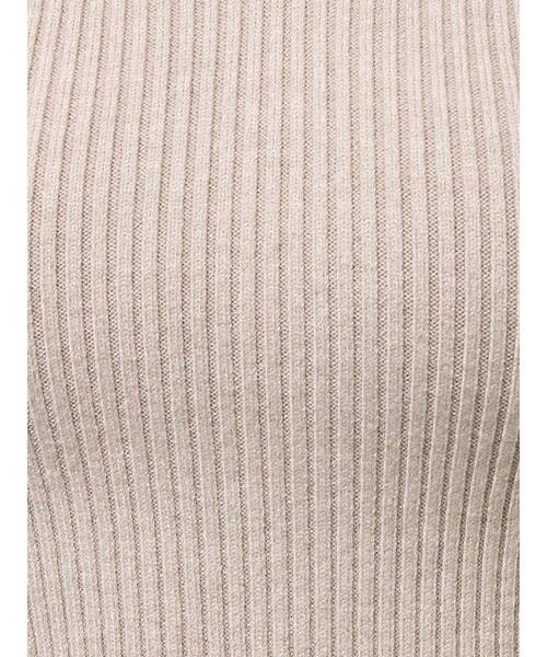 RESEXXY（リゼクシー）の「デコルテクロスニットトップス（ニット/セーター・レディース・グリーン/ホワイト/ブラック/ベージュ/レッド・FREE）」の7枚目の写真