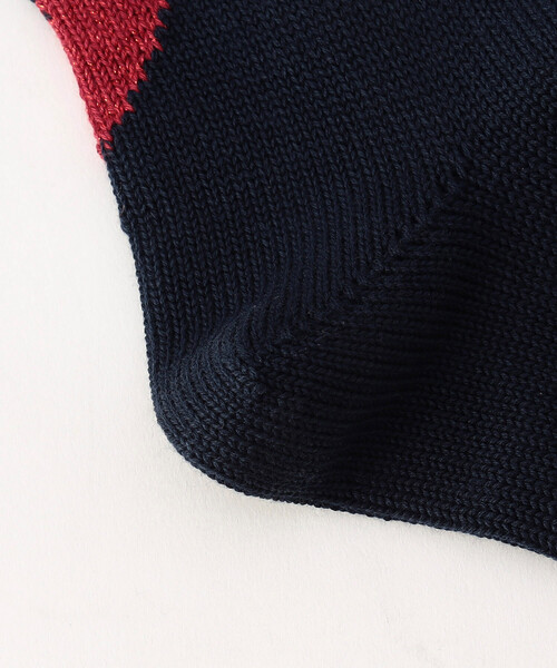 ROSTER SOX（ロスターソックス）の「ROSTER SOX/ロスターソックス X by Three Hearts（ソックス/靴下・メンズ・ホワイト/ネイビー・ONE SIZE）」の6枚目の写真