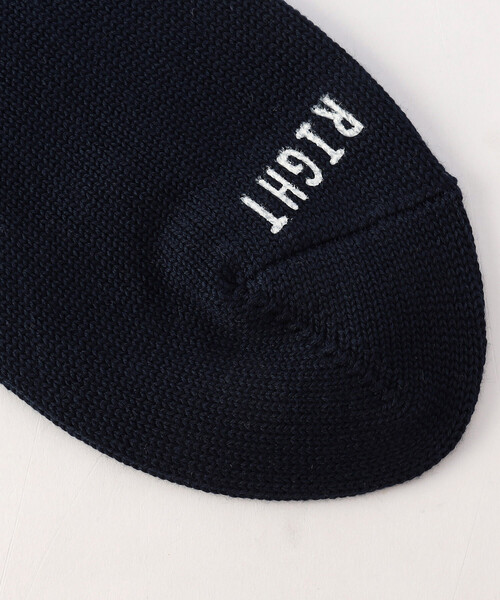 ROSTER SOX（ロスターソックス）の「ROSTER SOX/ロスターソックス X by Three Hearts（ソックス/靴下・メンズ・ホワイト/ネイビー・ONE SIZE）」の7枚目の写真