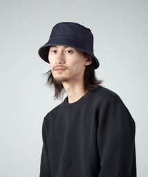 Soft Denim Bucket Hat / オリジナルパターンデニムバケットハット