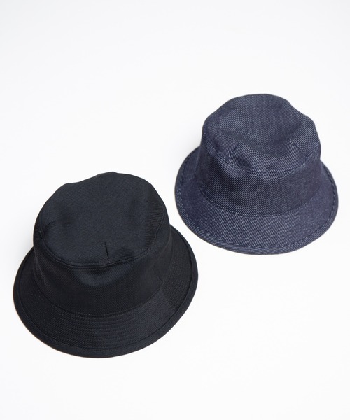 Soft Denim Bucket Hat / オリジナルパターンデニムバケットハット
